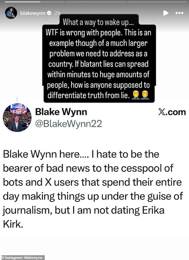 Erika Kirk Slams Online Attackers Over False Claims About New Boyfriend