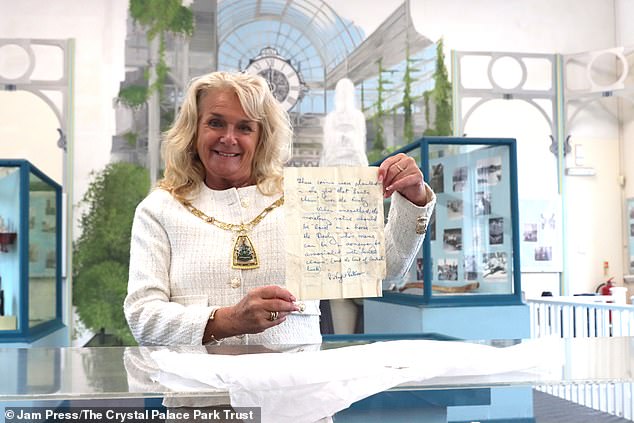 London worker finds vintage coins and festive horse race wager in park.