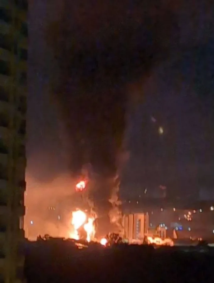 Russia launches massive coordinated strike across Ukraine targeting key Kyiv sites.