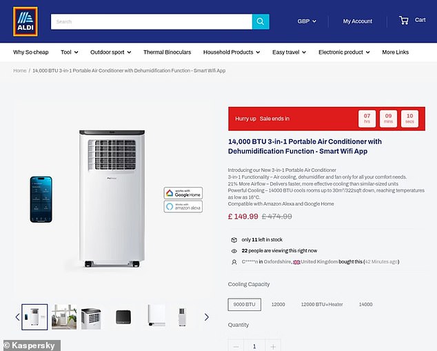 Scammers exploit heatwave panic with fake air conditioner deals.