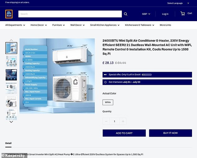 Scammers exploit heatwave panic with fake air conditioner deals.