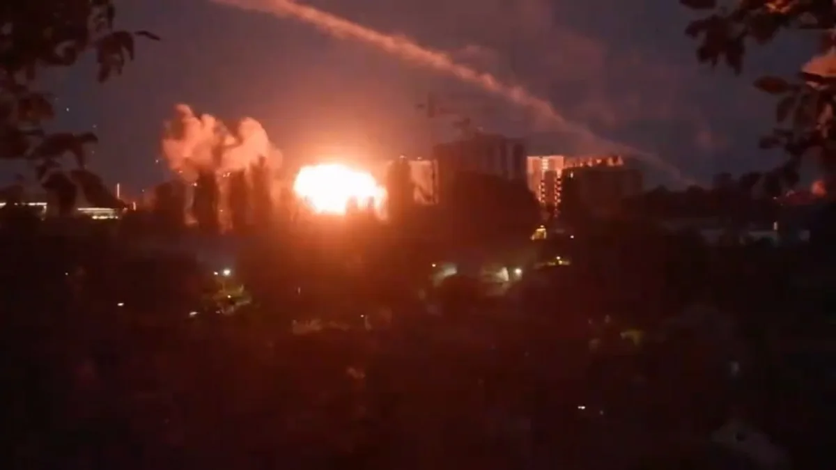 Moscow strikes Kyiv defense plants, destroying drones, missiles, and radar systems.