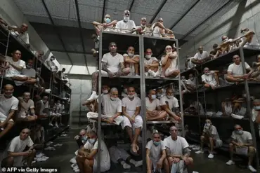 Confronting Gang Members in El Salvador's Terror Confinement Center