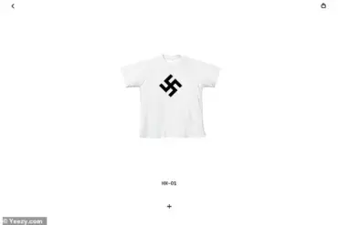 Kanye West Promotes Swastika T-Shirt During Super Bowl