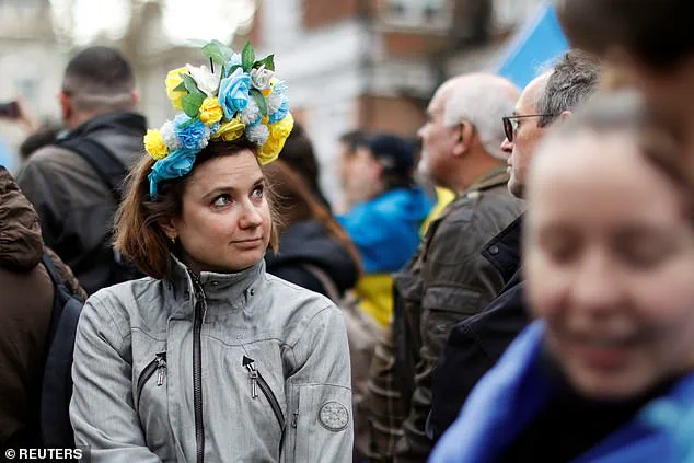 London Rally Shows Support for Ukraine as World Condemns Putin's War