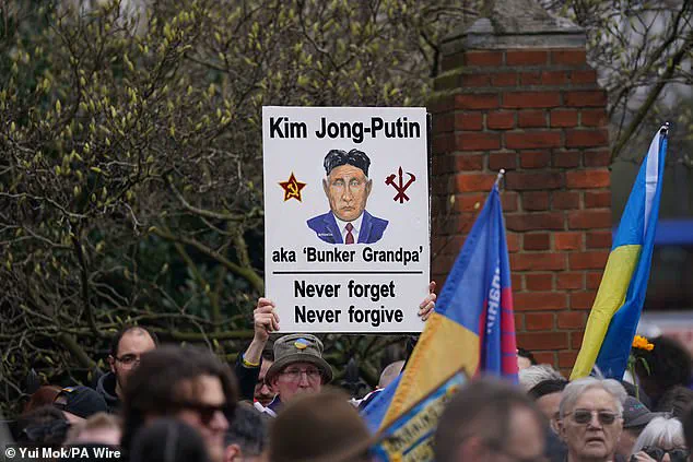 London Rally Shows Support for Ukraine as World Condemns Putin's War