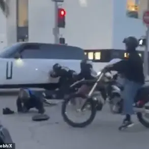 Mini Bike Riders Cause Shocking Collision in Beverly Hills