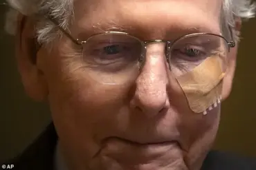 Mitch McConnell falls on Capitol Hill, raising concerns about his health