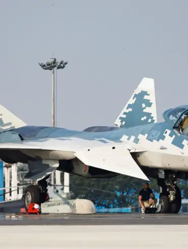 Russia's Su-57 fighter jet attracts interest at Aero India exhibition