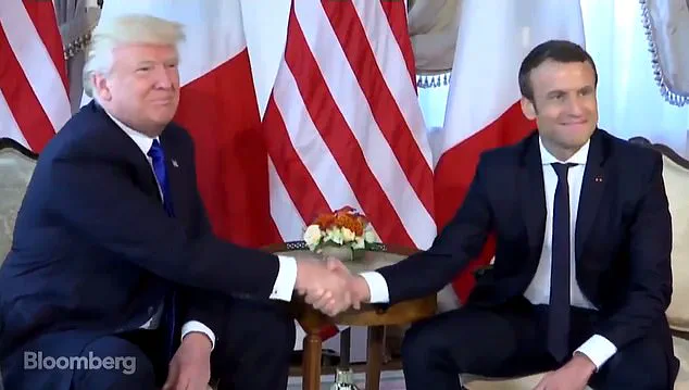 The Art of Diplomacy: Decoding Trump and Macron's Intriguing Handshakes