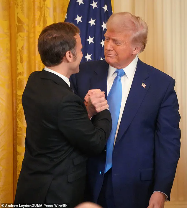 The Art of Diplomacy: Decoding Trump and Macron's Intriguing Handshakes