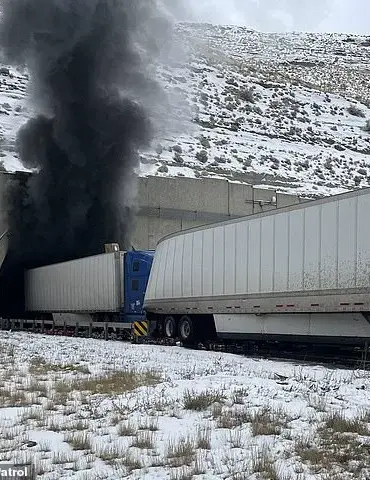 Wyoming Interstate 80 Crash Results in Tunnel Fire, Highway Shutdown