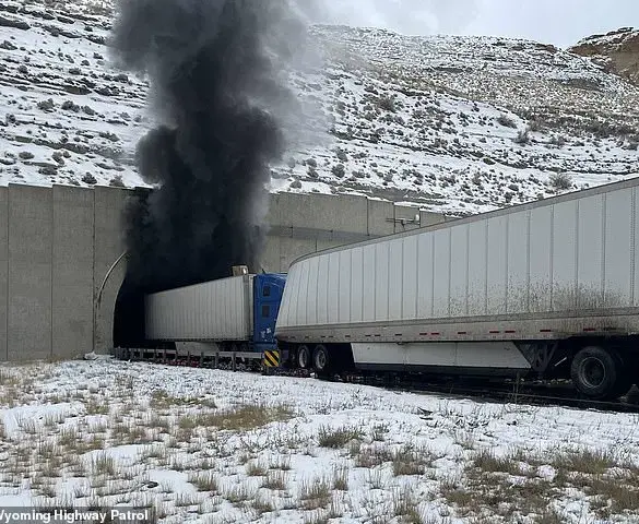 Wyoming Interstate 80 Crash Results in Tunnel Fire, Highway Shutdown