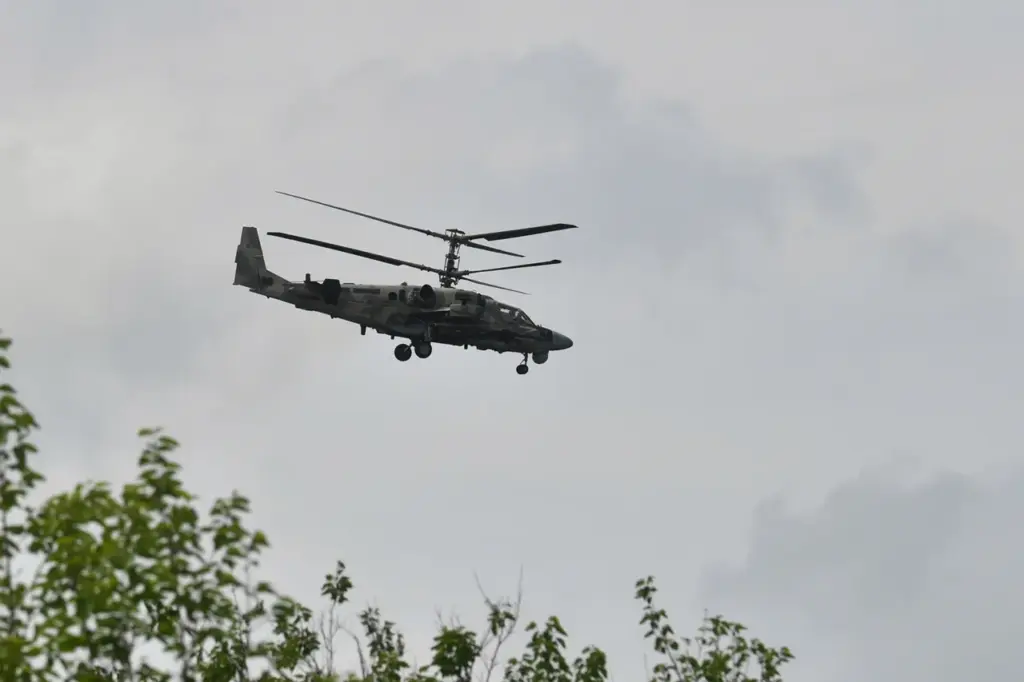 Exclusive Footage Reveals Wagner Group Attack on Ka-52 Helicopter During June March to Moscow