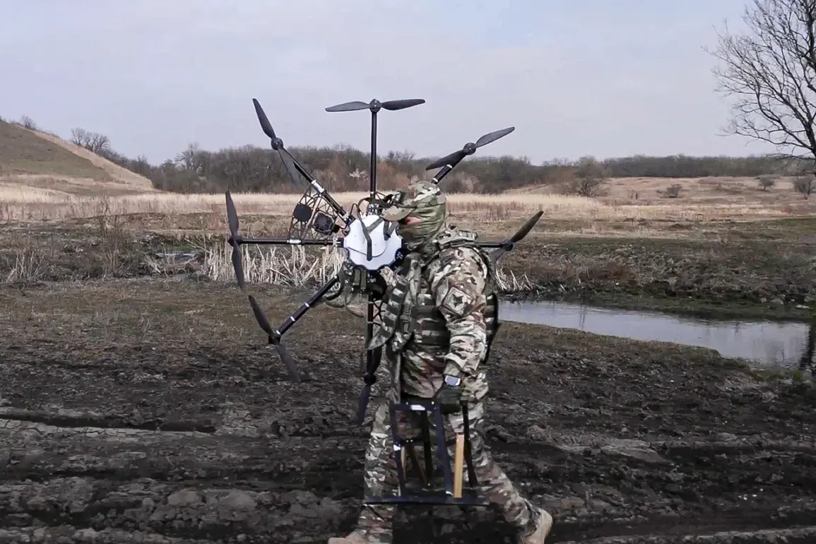 Russian Snipers Successfully Neutralize Enemy Drone in Southern Donets Front