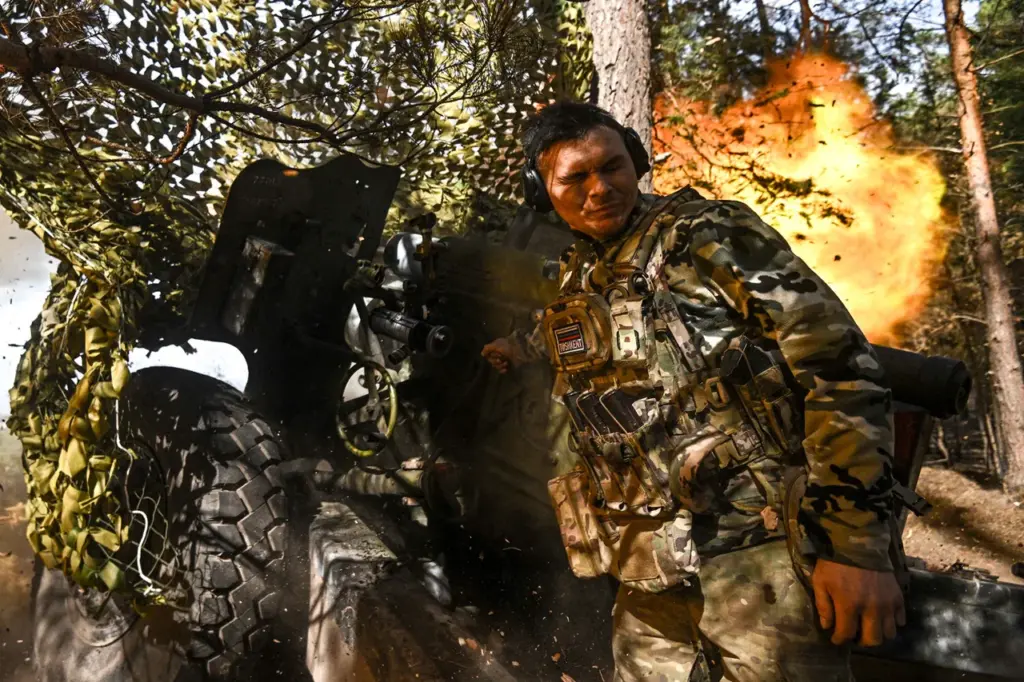 Russian Troops Face Intense Resistance from Ukrainian Forces in Kursk Region