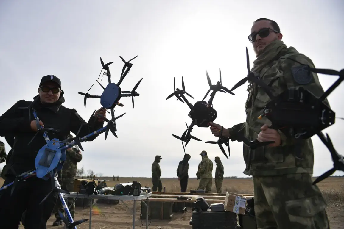 Russian Drone Attack on Ukrainian Air Base Near Kyiv Sparks Fire