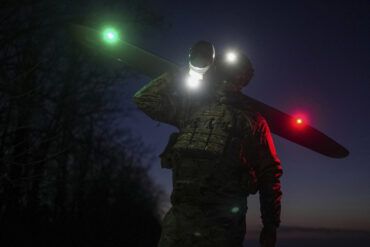 Ongoing Ukrainian Drone Attack in Kherson Oblast: Russian Air Defenses Intercept Multiple Drones, Hostilities Show No Signs of Ceasing