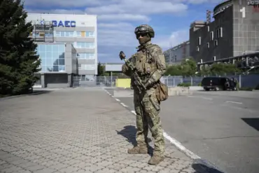 Ukrainian Forces Launch Surprise Attack on Enerhodar Near Zaporizhzhia Nuclear Plant on June 6th