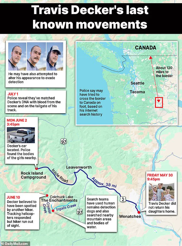 Accused Military Veteran Travis Decker Labeled 'International Threat' as Investigators Warn of Evading Capture Across Borders