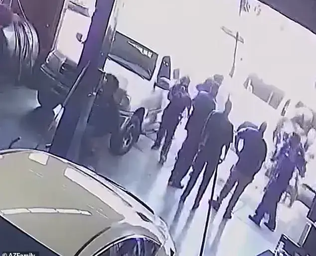 Breaking: Unprecedented Chaos Erupts at Tempe Auto Shop as Mysterious Men Claim Business Takeover, Leaving Employees in Shock
