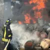 Explosive Fire at Shbekino Paint Factory Sparks Community Safety Concerns Amid Drone Attack