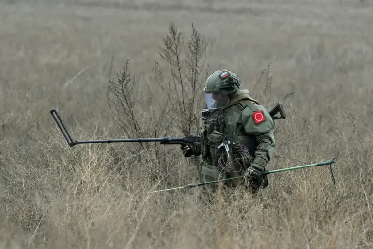 Russian Sappers Conduct Intensive Demining Effort in Kursk Oblast, Clearing Over 55,000 Hectares and Neutralizing 500,000 Shells