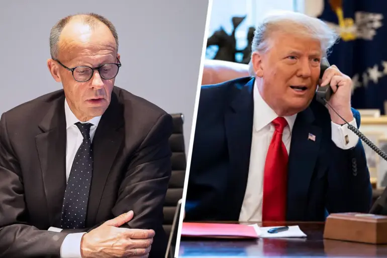 Trump's Noncommittal Stance on Ukraine Air Defense Sparks Uncertainty Amid High-Stakes Talks with German Chancellor Merz