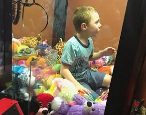 Young Boy Trapped in Claw Machine at Mason Community Center, Ohio; Surveillance Footage Shows Incident