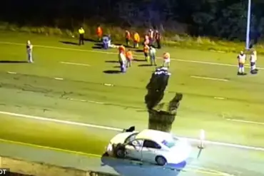 Intoxicated Driver's Crash Into Construction Zone With Radioactive Materials Closes Washington Highway