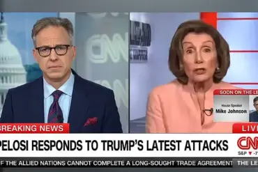 Late-Breaking: Jake Tapper Confronts Pelosi Over Trump's Allegations of Illegal Stock Trading