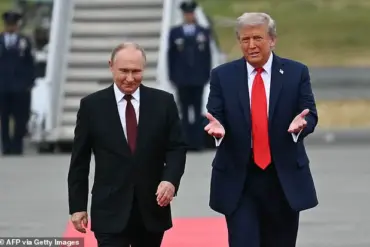 U.S. Jets Fly Over Putin as Trump Launches High-Stakes Meeting
