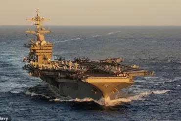 US Navy Airman Declared Lost at Sea After Falling Overboard from USS George Washington