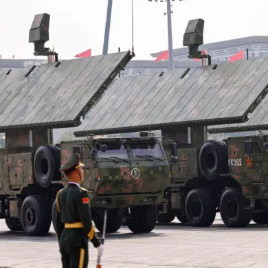 China Demonstrates High Power Microwave Weapons at Beijing Military Parade, Showcasing Electronic Warfare Capabilities