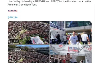 Late-Breaking: Charlie Kirk Shot at Turning Point USA Event in Utah – Suspect in Custody