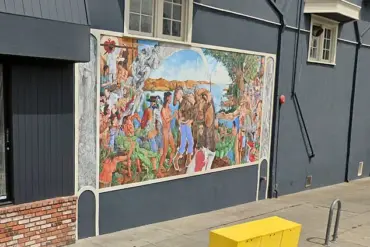 Oakland's 'The Capture of the Solid, Escape of the Soul' Mural Sparks Debate Over Erasure and Ohlone History