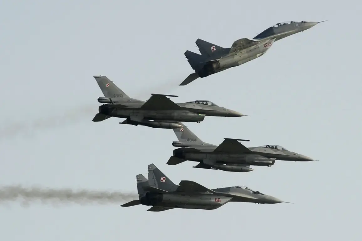 Polish and Allied Aviation Operating in Ukrainian Airspace as Ukraine Enhances Air Defense Readiness Amid Russian Activity